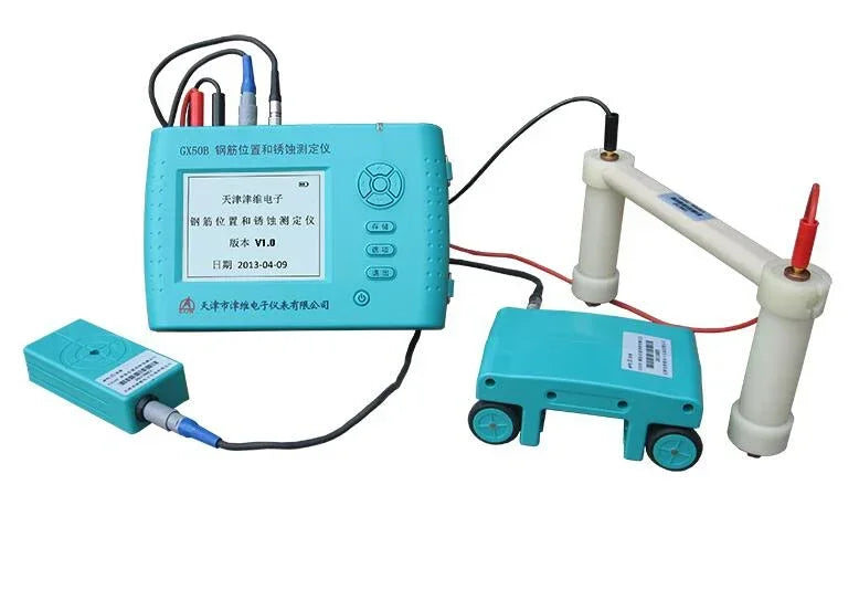 GX50B Multifunctional Rebar Locator Detector 6–50mm Concrete Rebar Position Corrosion product image 2