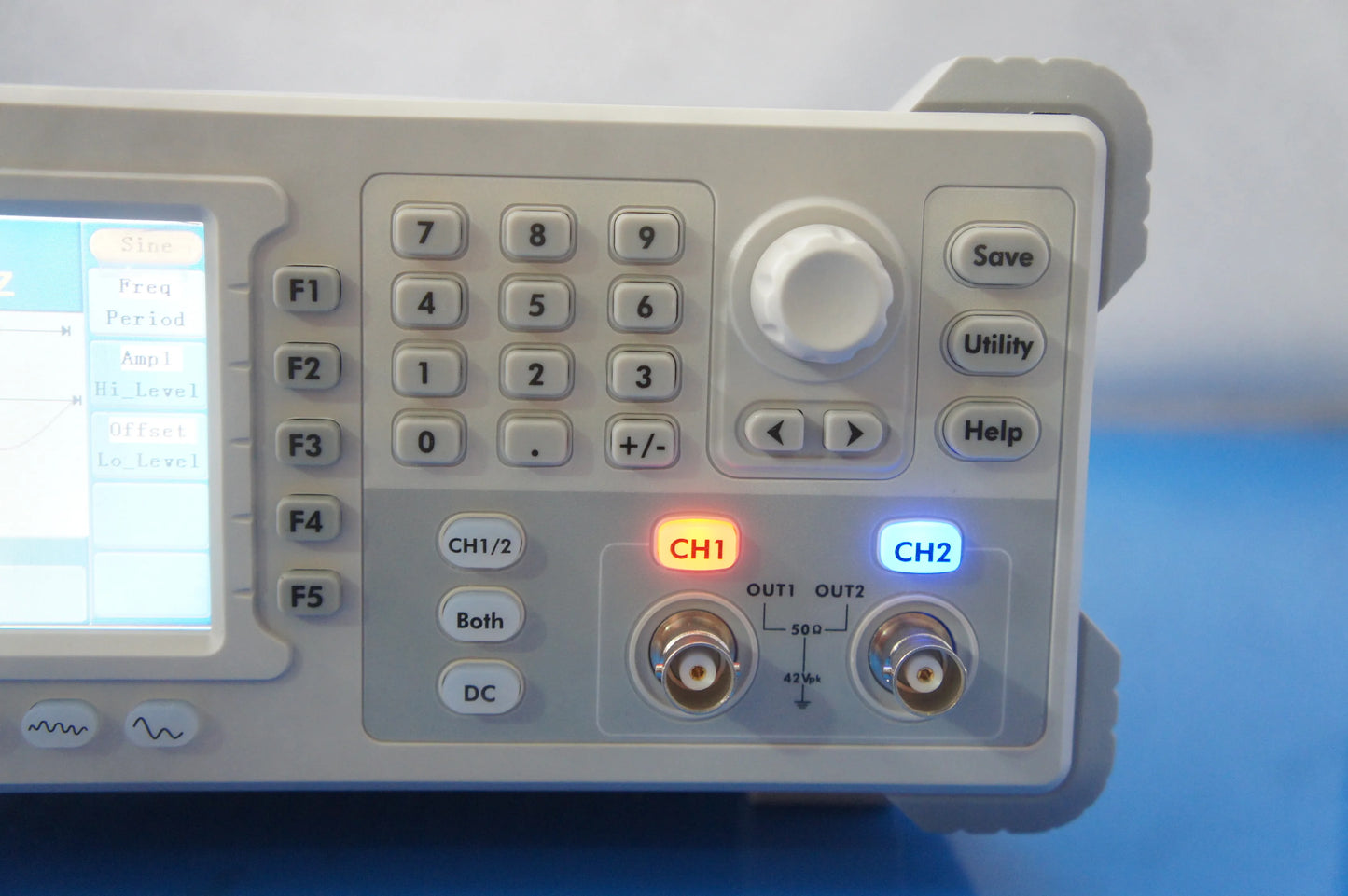 OWON AG1022 DDS Arbitrary Waveform Generator | 2-Channel Function Signal Generator 25MHz product image 6