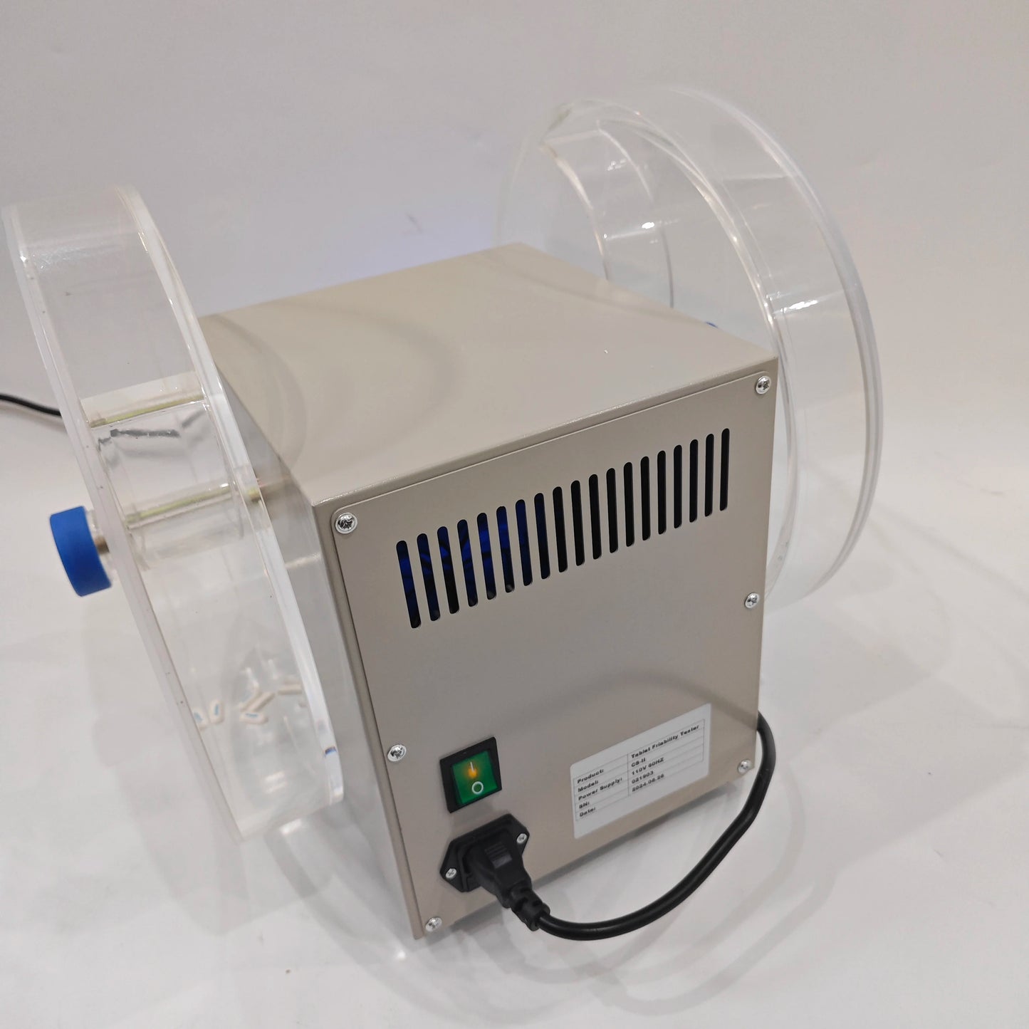 CS-2 Dual Drum Tablet Friability Tester | 25RPM 110V/220V Pharmaceutical Lab Friability product image 5