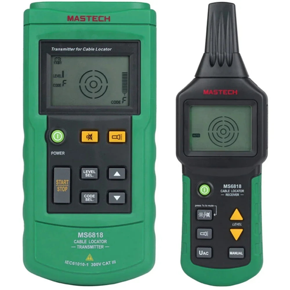 Mastech MS6818 Underground Wire Tracker Cable Locator Network and Telephone Cable Tester product image 2