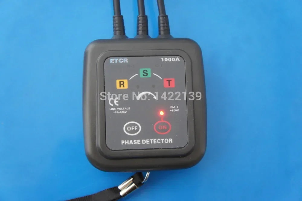 ETCR1000A Non-Contact 3 Phase Rotation Tester Digital Phase Sequence Indicator for product detail image 3