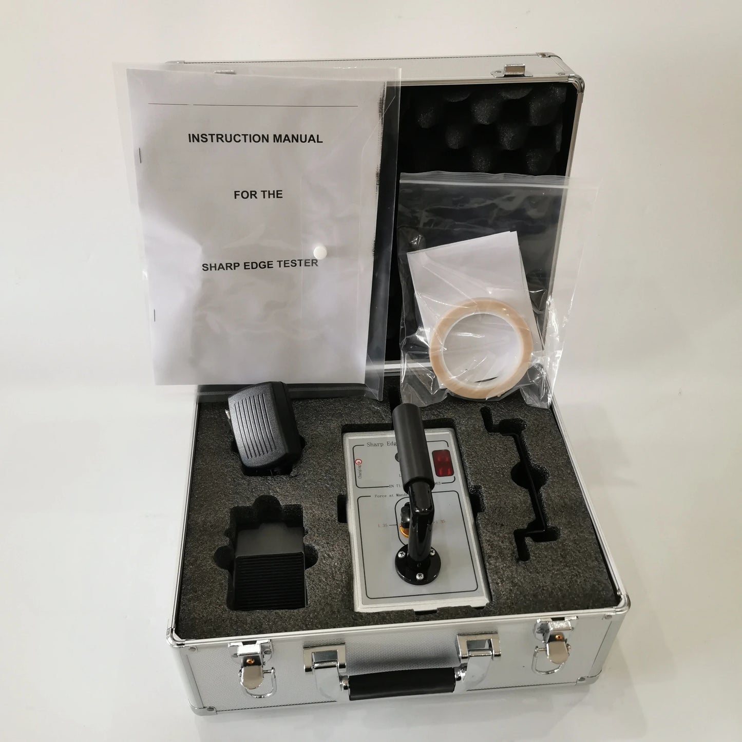 Electric Sharp Edge Tester | Toy Safety Sharp Edge Detector Gauge with Test Tape for product image 6
