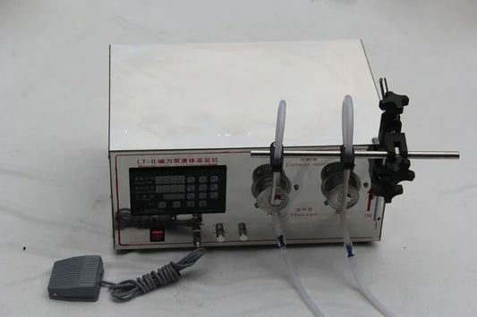 Dual Nozzle Magnetic Pump Liquid Filling Machine 5ml~Unlimited Automatic Microcomputer product image 2