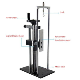 ALX-S 500N Screw Test Stand for Mechanical Digital Force Gauge with Digital Display Ruler product image 2