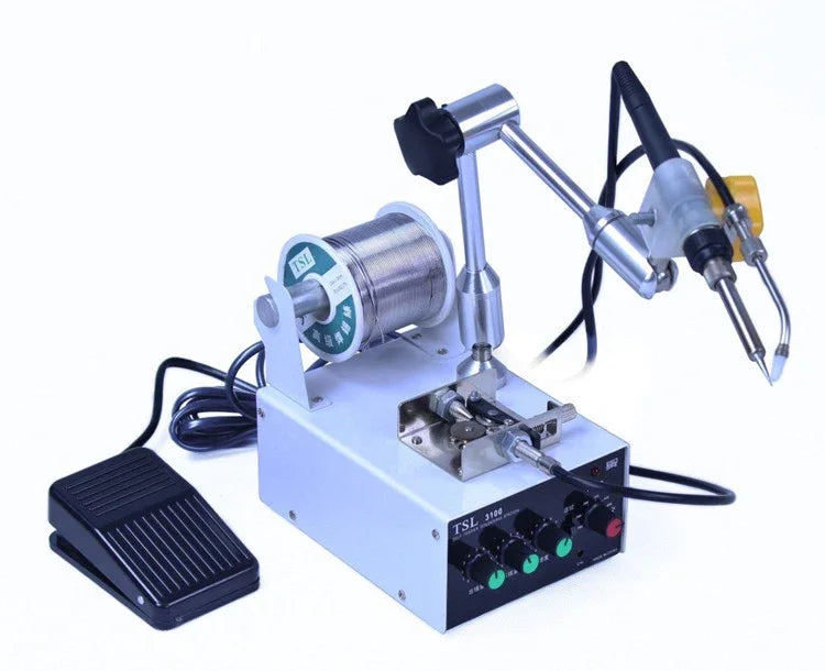 Constant temperature solder station with automatic tin feeder detail
