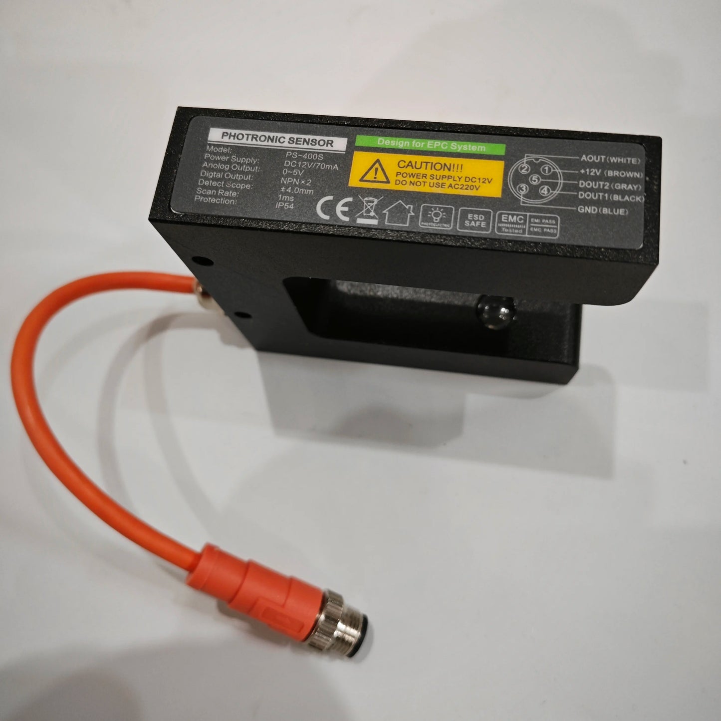 Edge photoelecrict Sensor including Cable PS-400S Use for EPC / LPC system product detail image 5