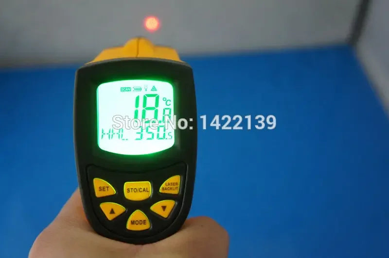 AR852B+ Infrared Laser Thermometer SMART SENSOR Non-Contact Digital Temperature Meter product image 2