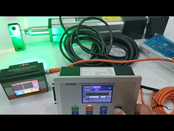 EPC-A12 CCD web guide system demo with HCCD camera sensor and PD403L150T 400kg actuator