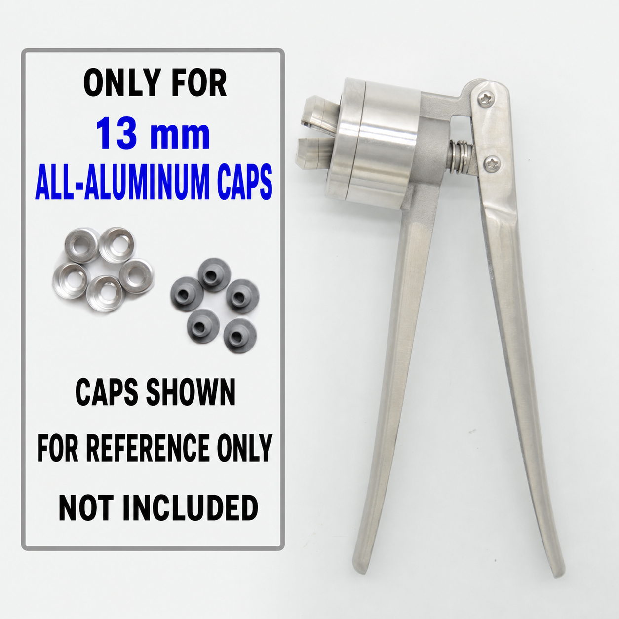 13 mm pure aluminum cap crimper selection