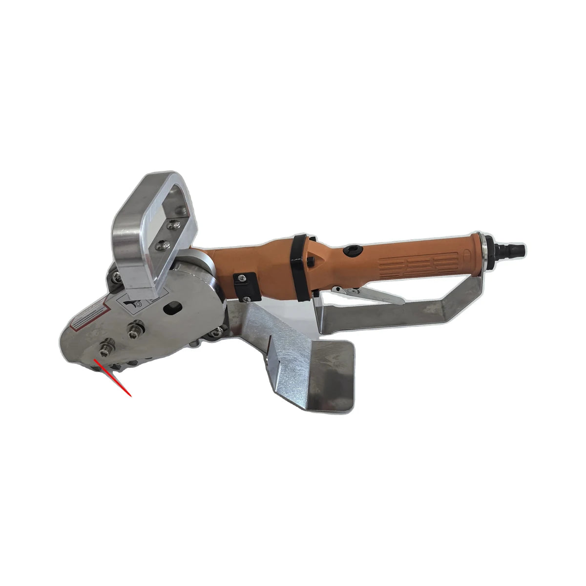 14 mm pneumatic carton waste stripper main side view for narrow die-cut waste edges