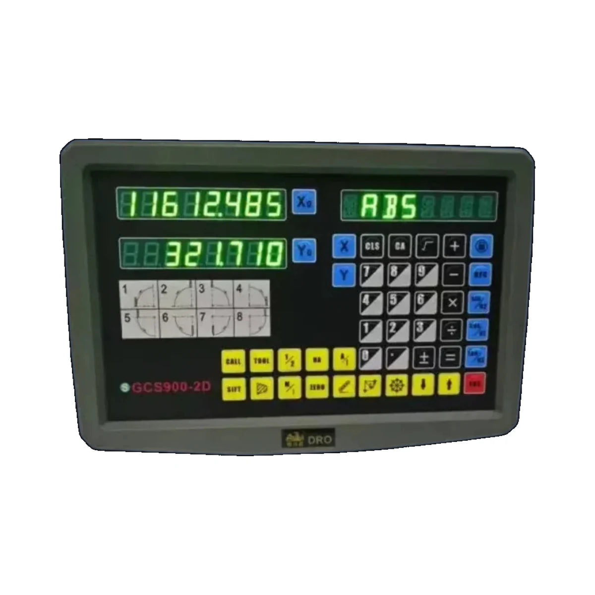 2 axis DRO digital readout display for milling and lathe linear scale kit