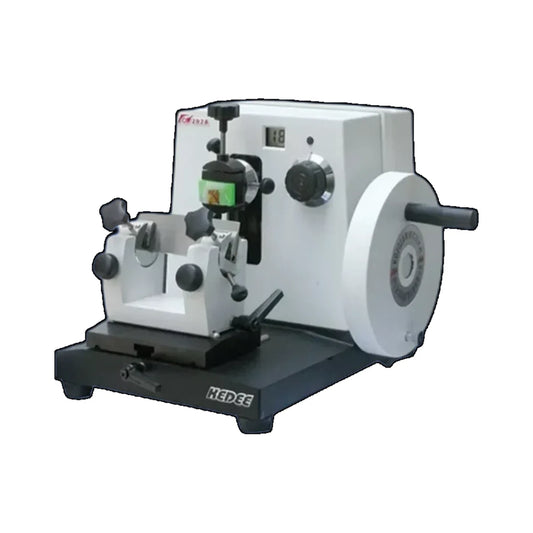 202A manual rotary microtome LCD display and specimen holder