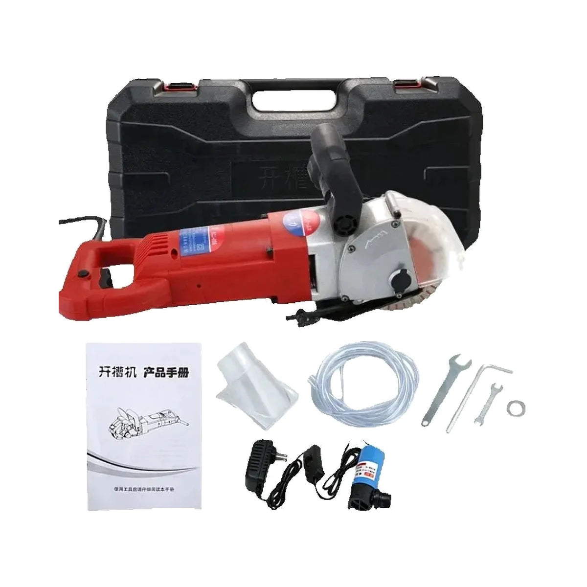 220V Electric Wall Chaser 4500W Groove Cutting Machine, 220V 50HZ, 4500W