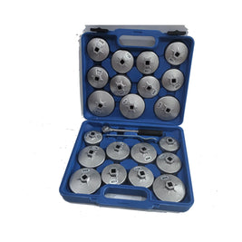23-piece oil filter cap wrench socket set 1/2 in drive main view