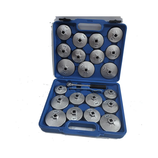 23-Piece 1/2 in Drive Aluminum Oil Filter Cap Wrench Set main product image