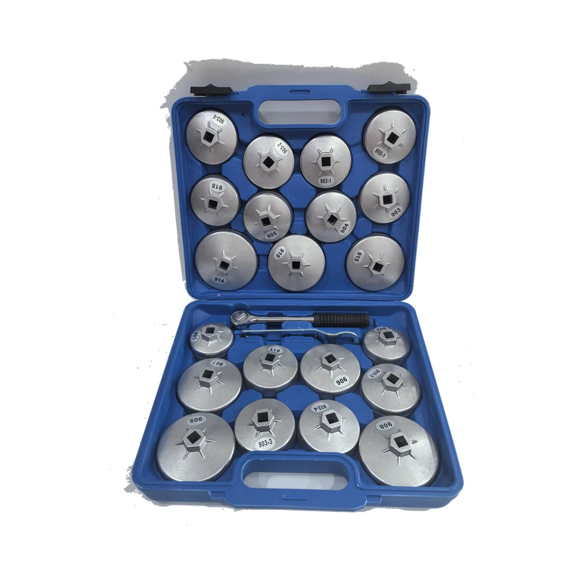 23-Piece 1/2 in Drive Aluminum Oil Filter Cap Wrench Set product image 4