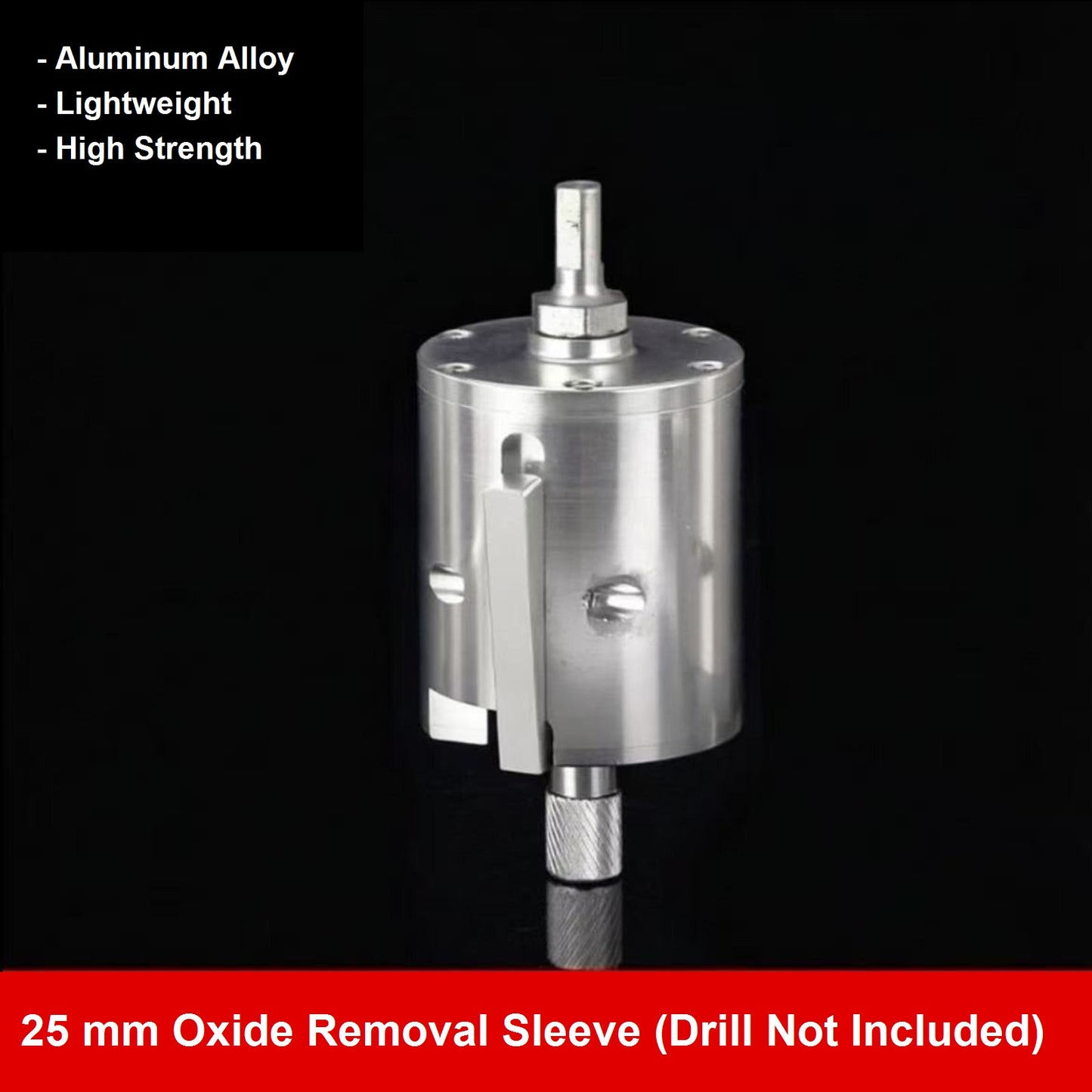 25 mm PE pipe oxide removal sleeve scraper option