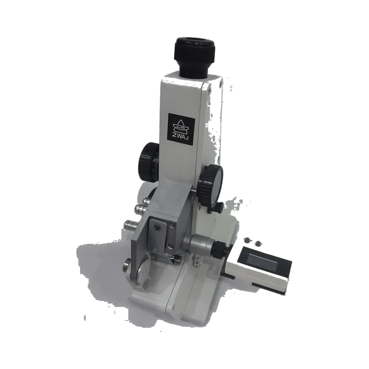 2WAJ Abbe refractometer Brix 0-95% nD lab optical meter front view