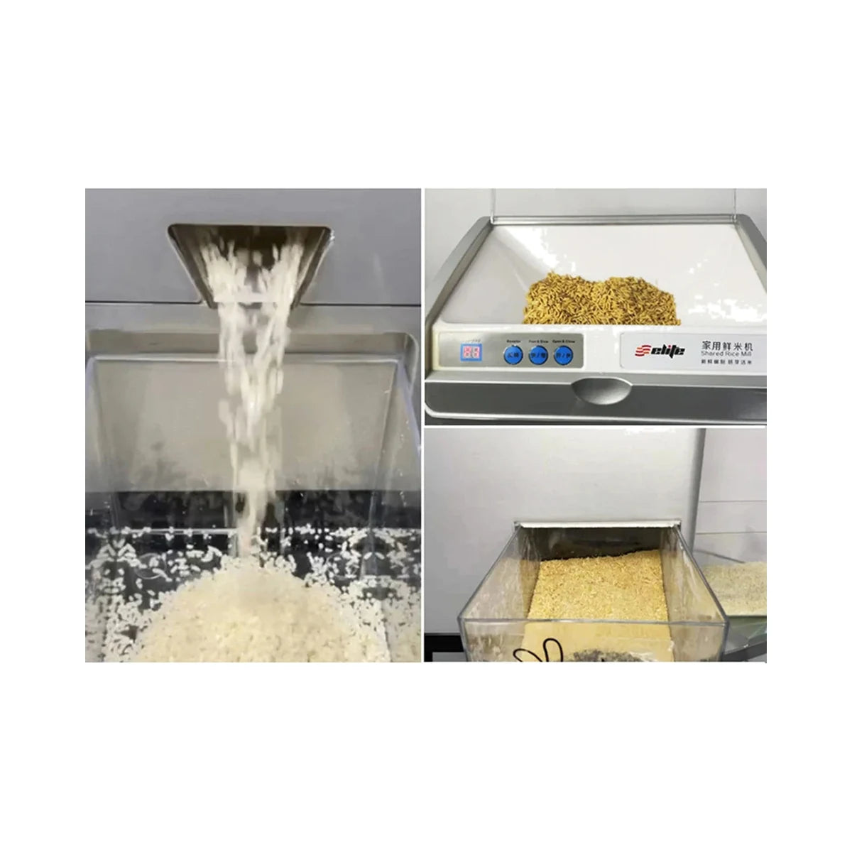 30 kg/h Rice Milling Machine, 500W Household Rice Husker product detail image 3