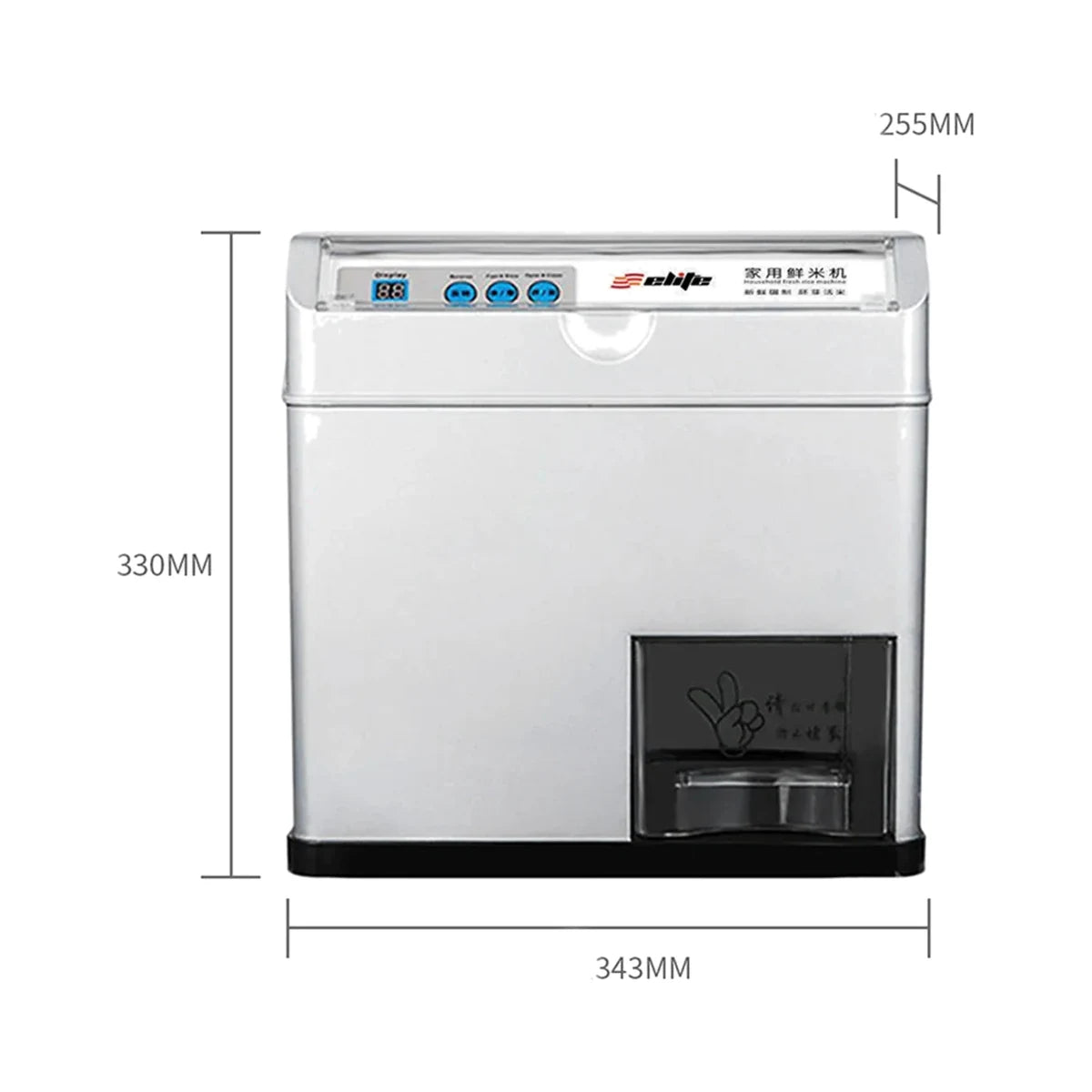30 kg/h Rice Milling Machine, 500W Household Rice Husker product detail image 4