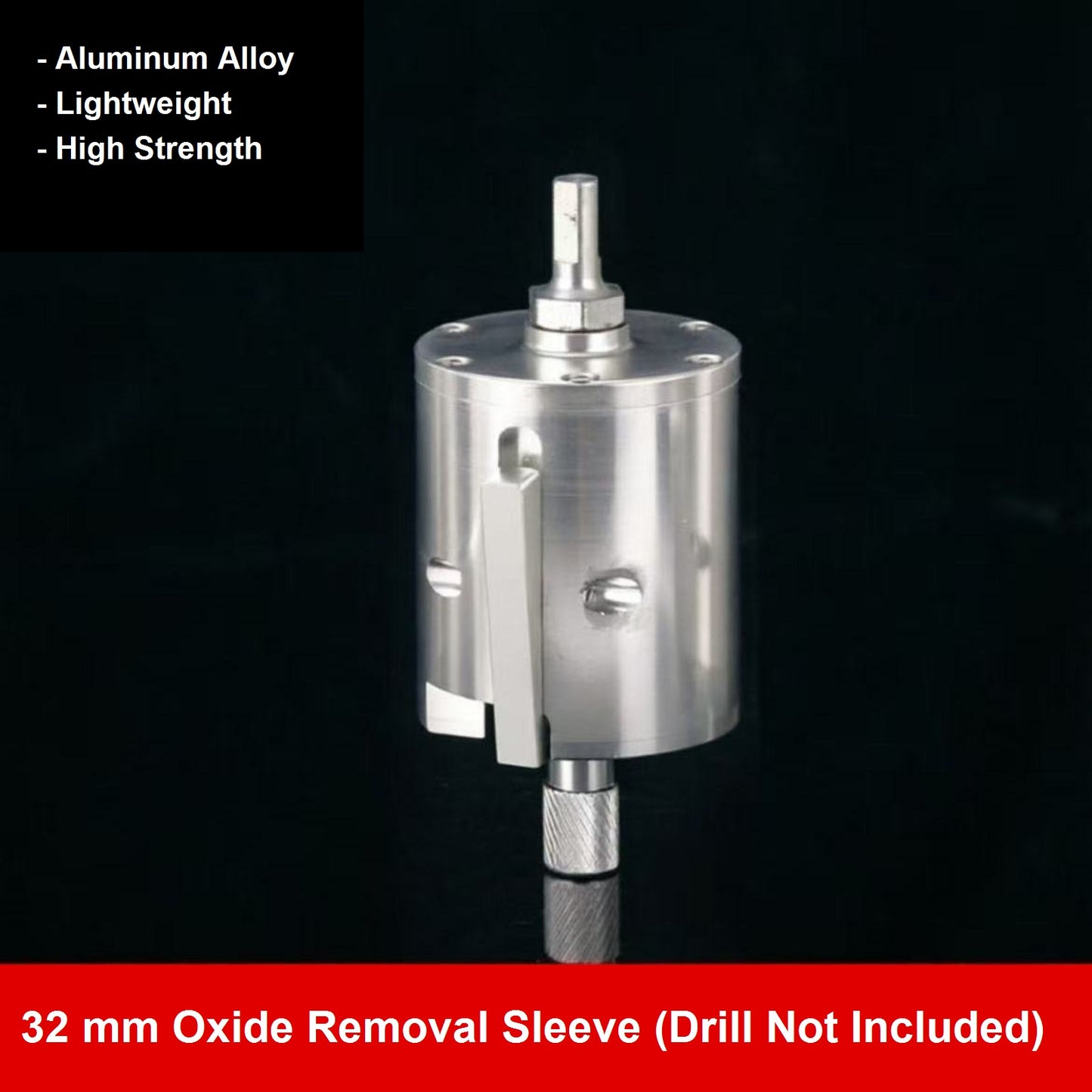 32 mm PE pipe oxide removal sleeve scraper option