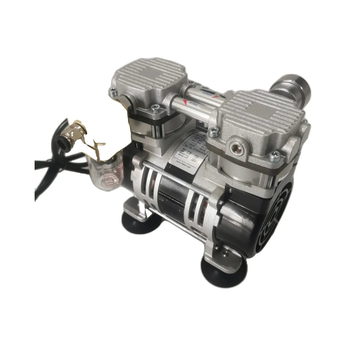 Oil-Free Silent Vacuum Pump 65 L/min High Flow -88 kPa Suction ≤54 dB Lab & Industrial Use product image 2