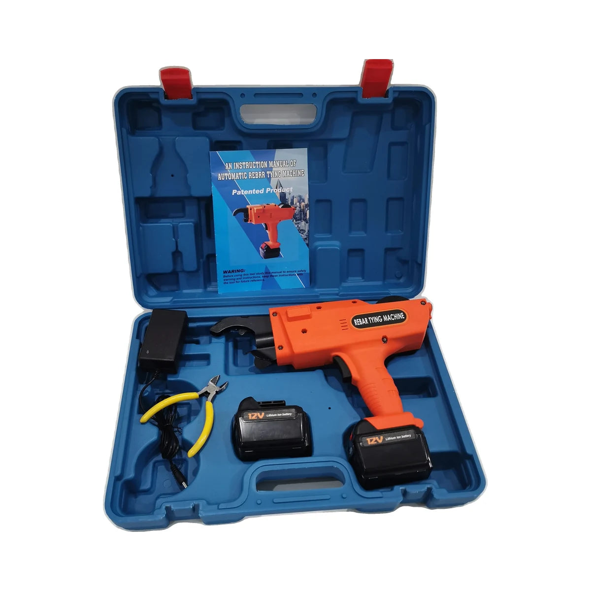 Automatic Rebar Tying Machine 8–34mm Electric Handheld
