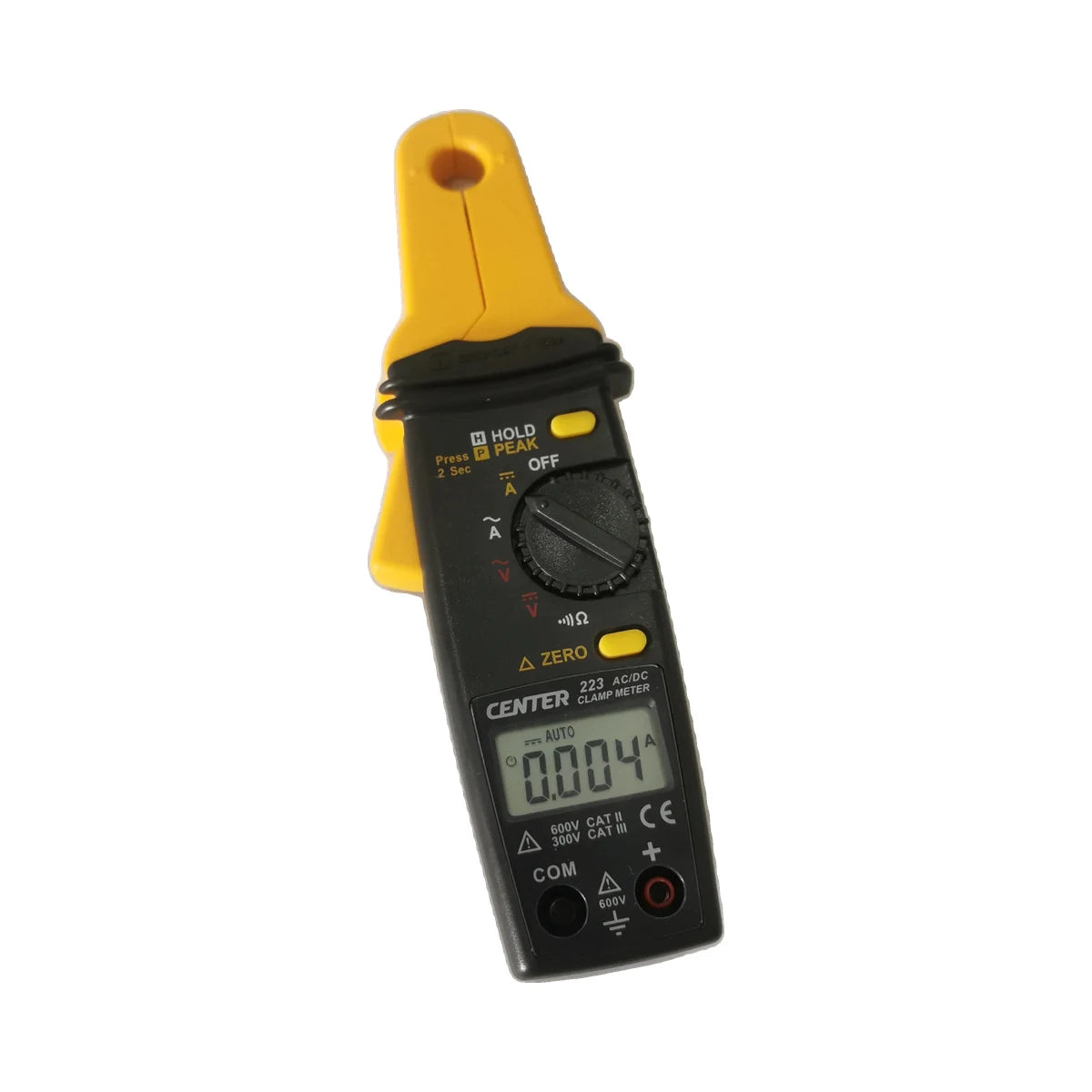 CENTER 223 Mini AC/DC Clamp Meter 100A 600V Digital Multimeter High-Resolution Auto-Range product image 3