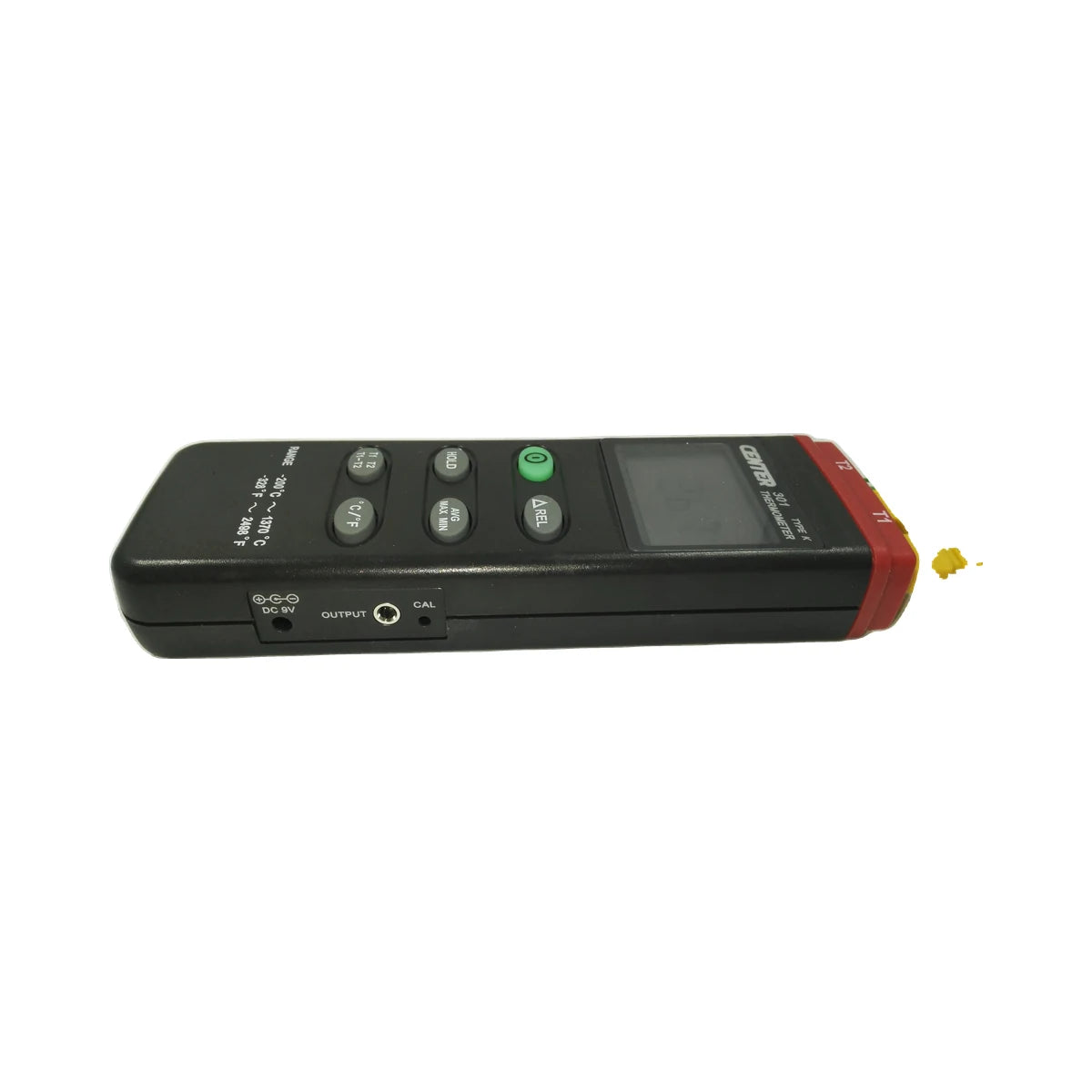 CENTER 301 Dual Input Digital Thermometer | -200~1370 °C K-Type Probe | 0.1 °C/0.1 °F product image 4