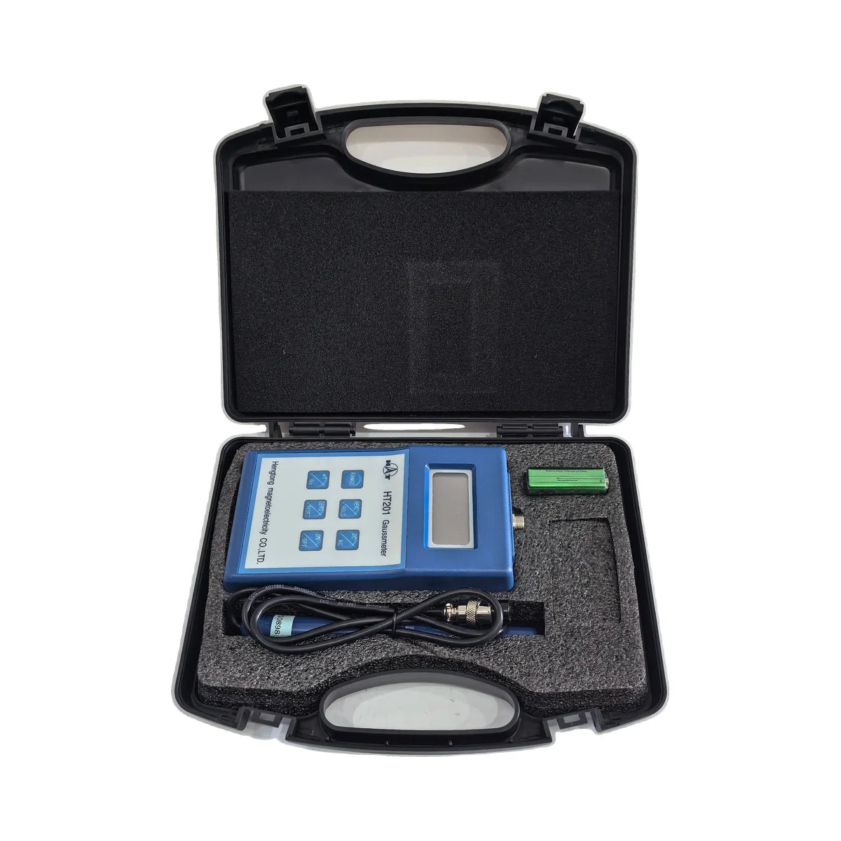 HT201 Digital Gauss/Tesla Meter | Gaussmeter Teslameter Magnetic Flux Meter AC/DC 0~2000mT product image 2
