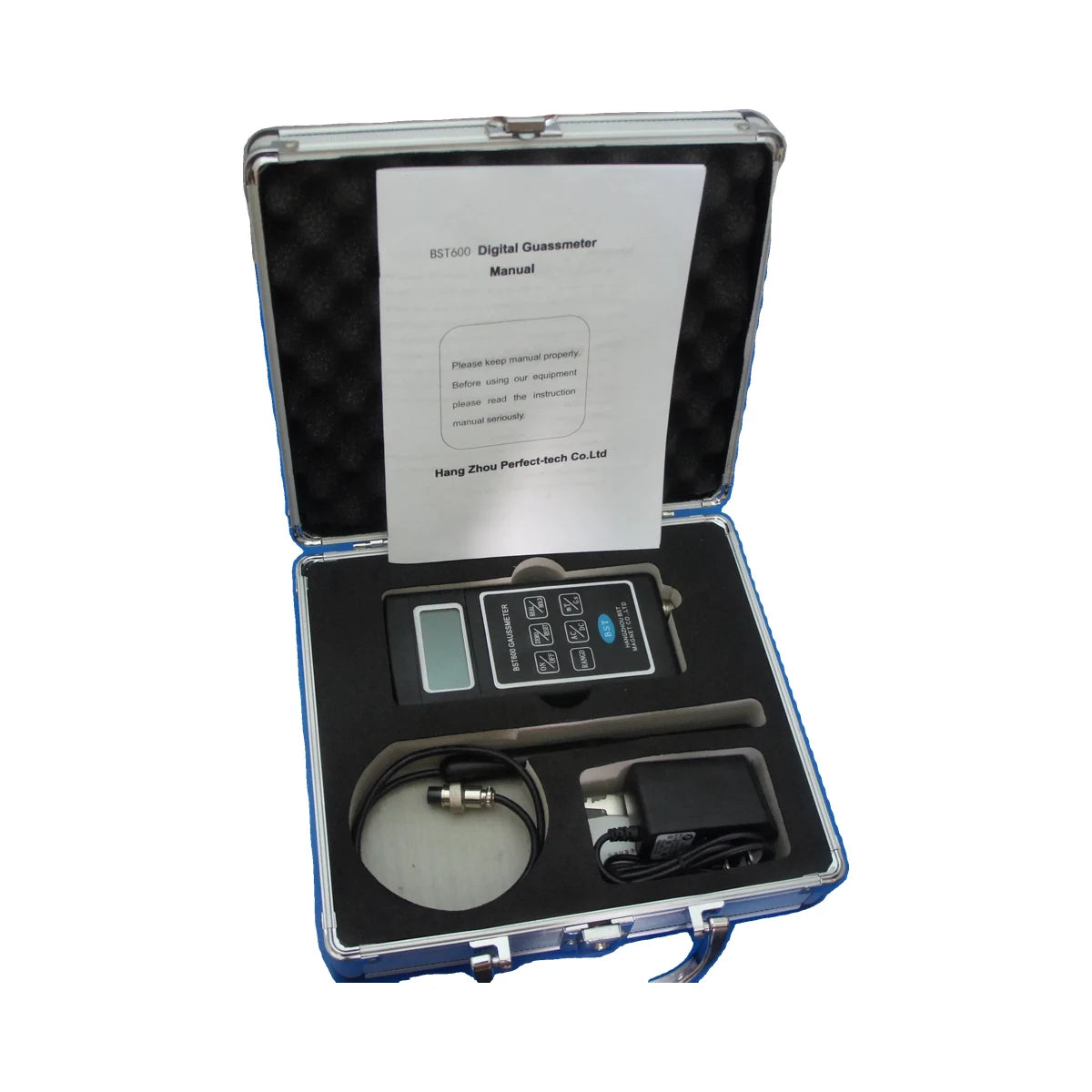 BST600 Digital Gaussmeter Teslameter | AC/DC Magnetic Field Tester 0~200mT~2000mT High product image 2