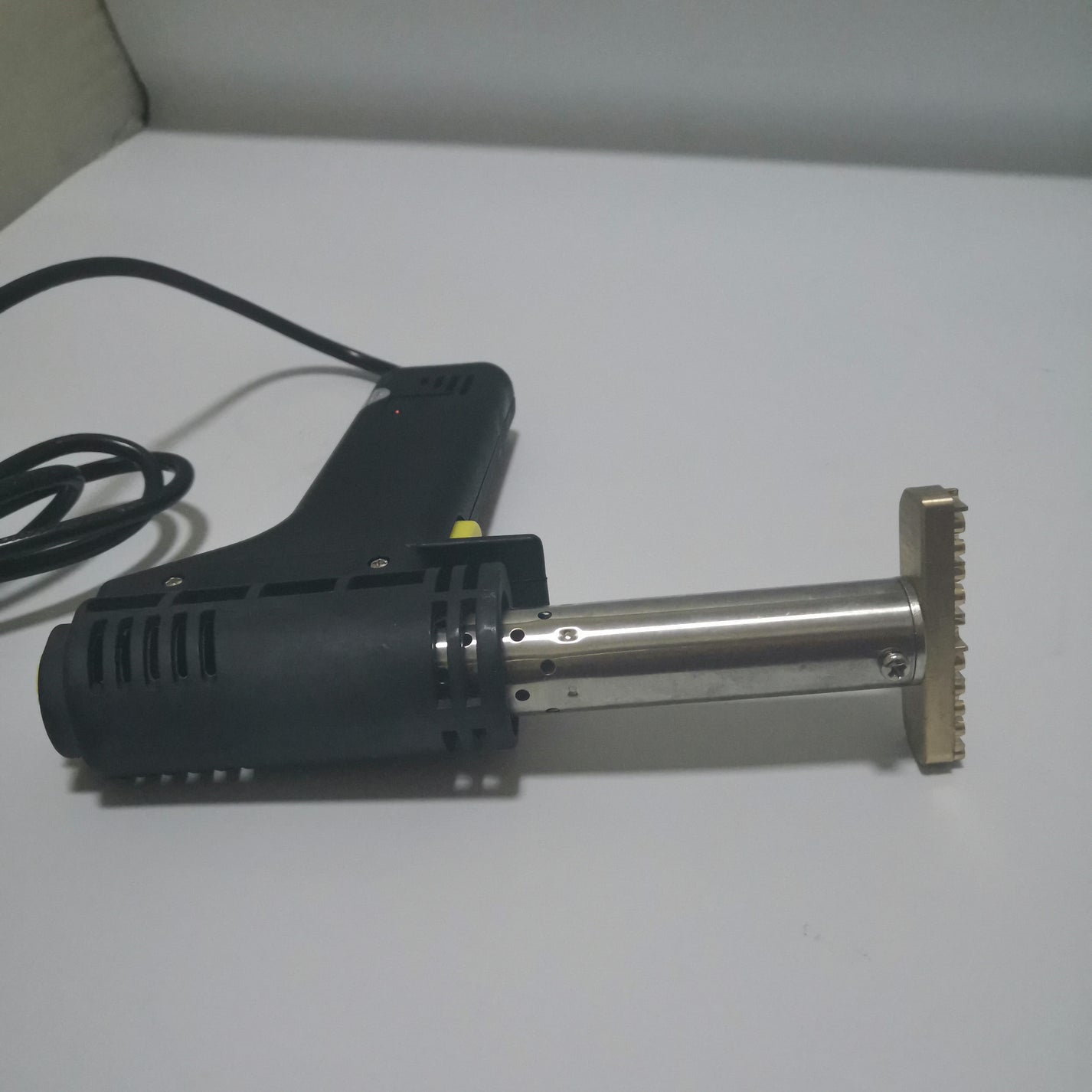 Hot foil stamping tool for leather wood PU plastic and paper surfaces
