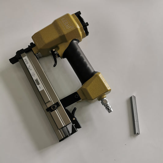 V1015 pneumatic V-nailer picture frame joining gun with test V nails