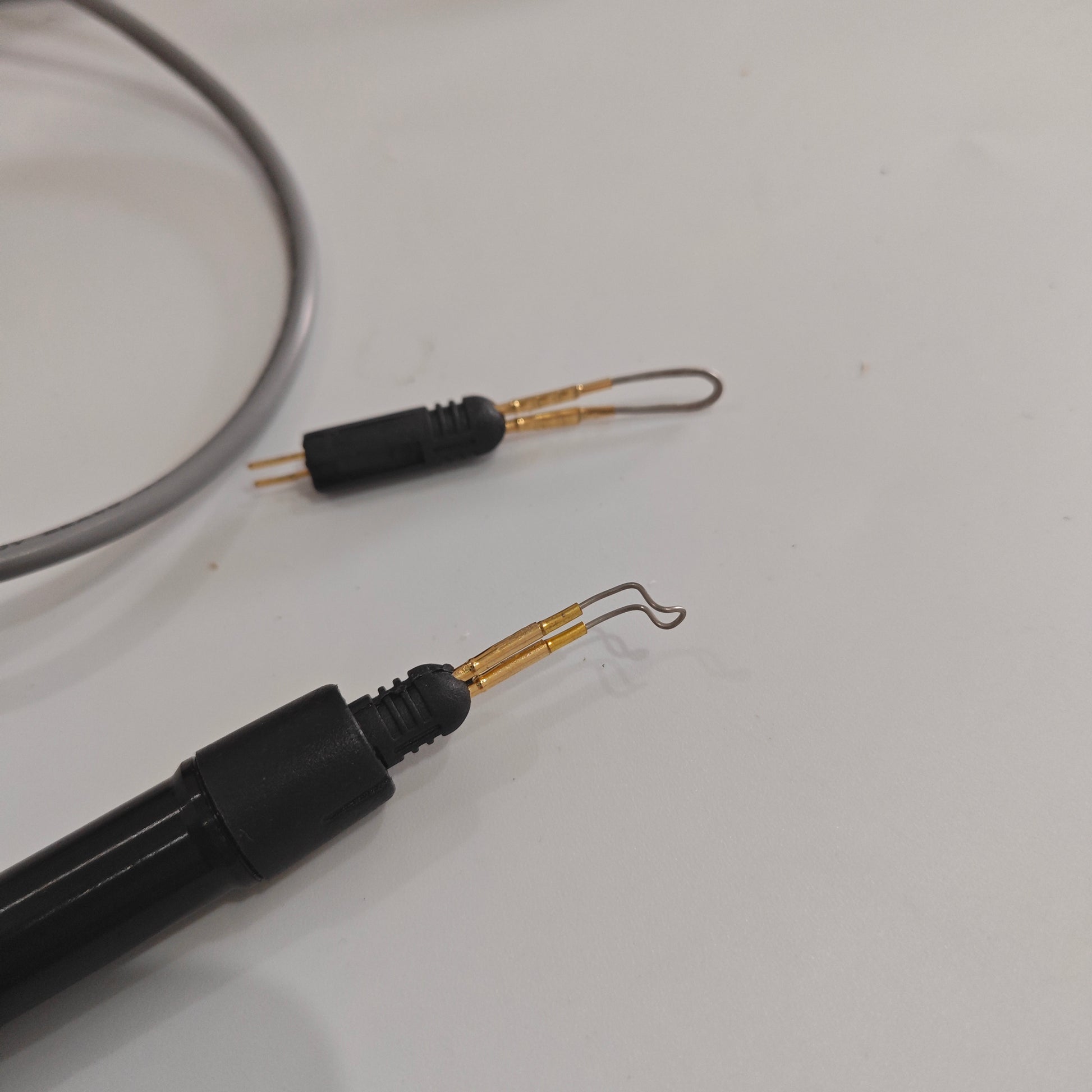 Jewelry wax welder handpiece tip for wax model detail work
