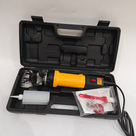 690W electric sheep shearing clipper kit in carrying case with oil bottle and tools