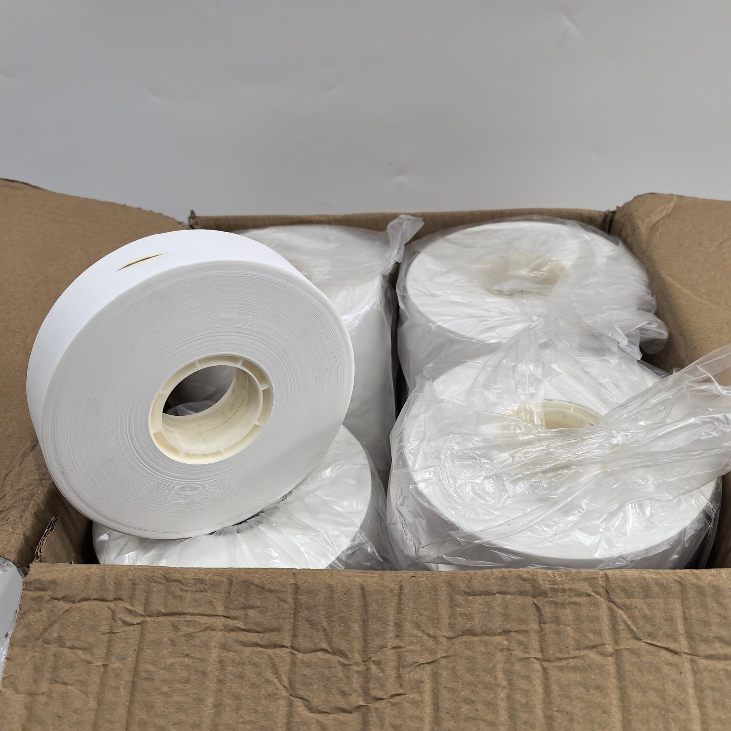 Banknote strapping tape rolls 120 m x 40 mm, 20 rolls per case