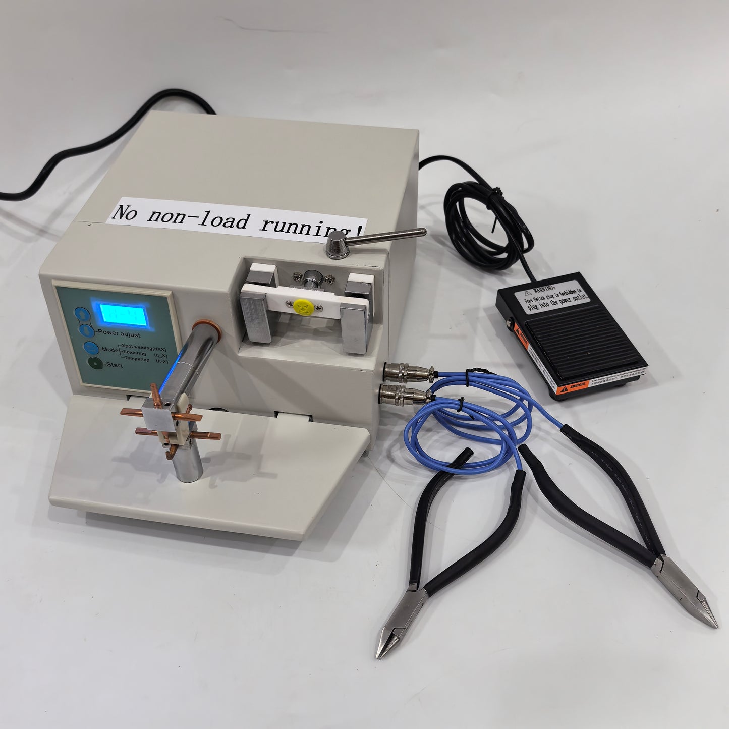 HL-WD III orthodontic spot welder with foot switch and heat treatment clamps