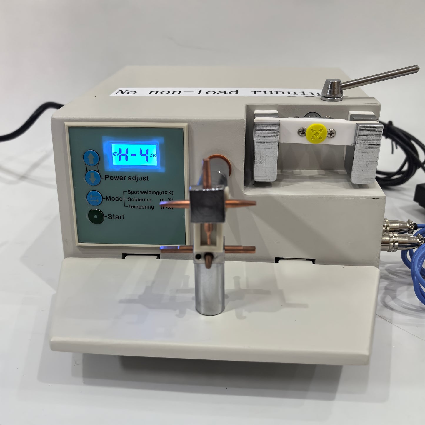 HL-WD III dental orthodontic spot welder front control panel and electrode holder