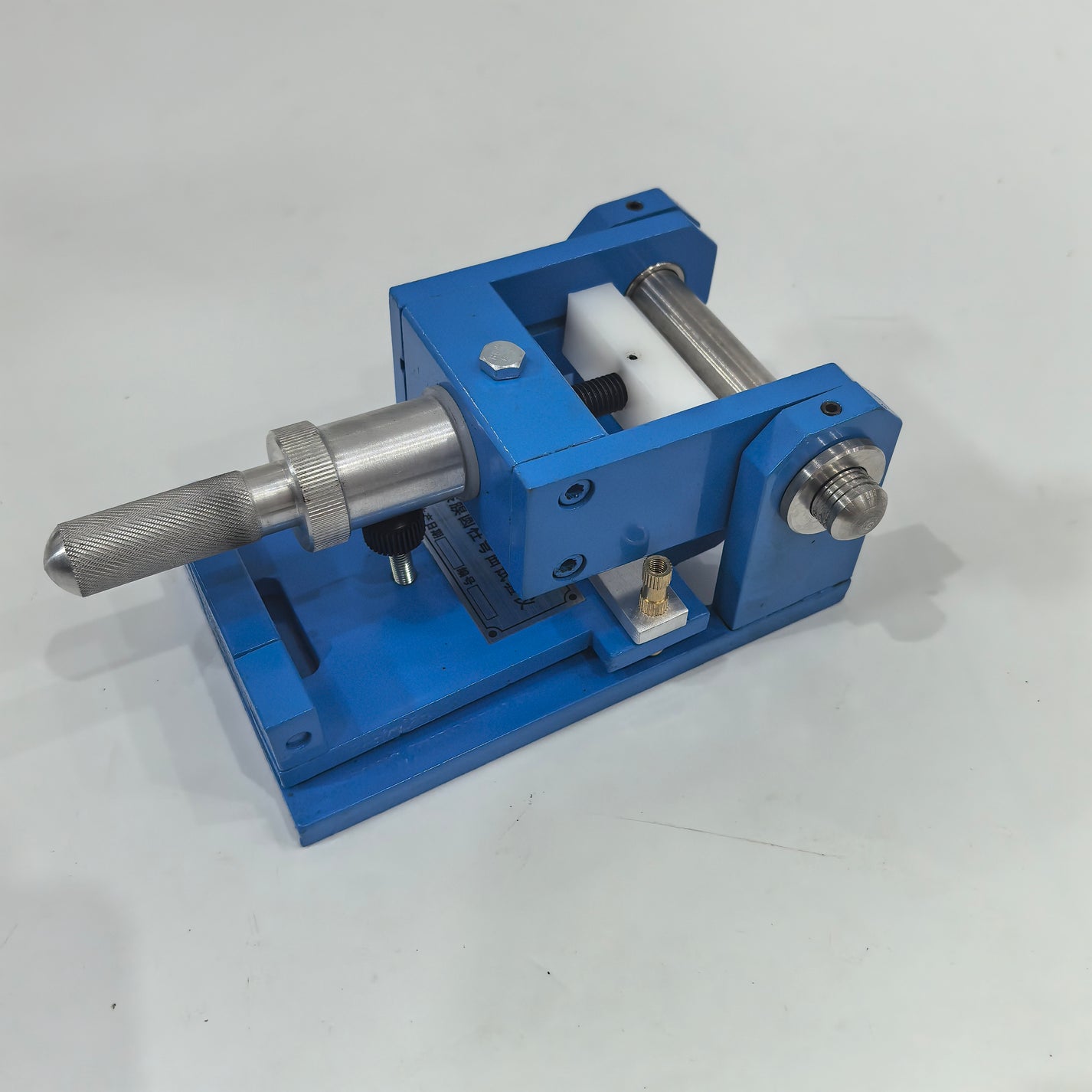 QTY-32 paint film bending tester main unit with cylindrical mandrel installed