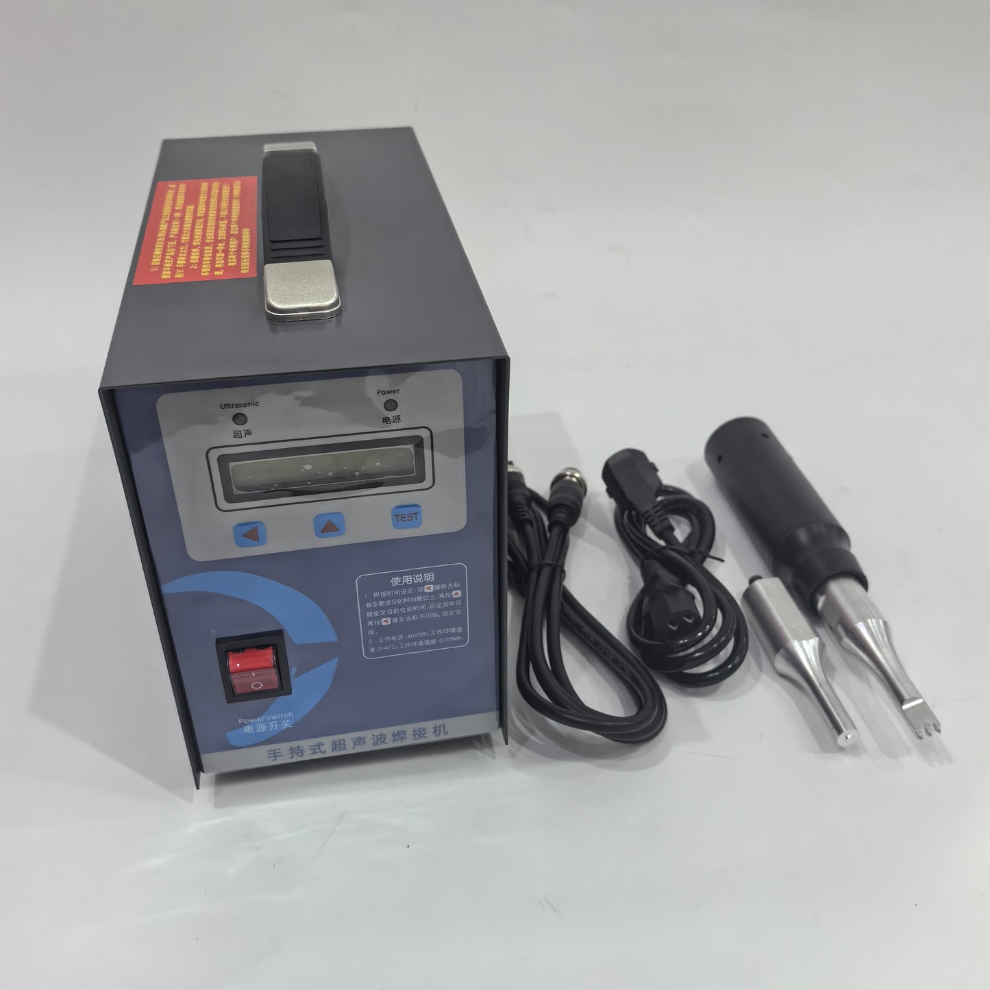 28kHz ultrasonic spot welder for poultry manure belt and egg belt welding