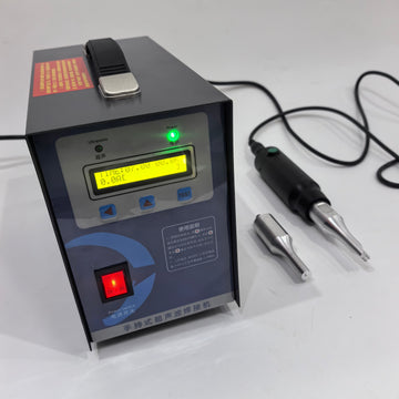 1500W 28kHz handheld ultrasonic plastic spot welder for poultry manure and egg belts