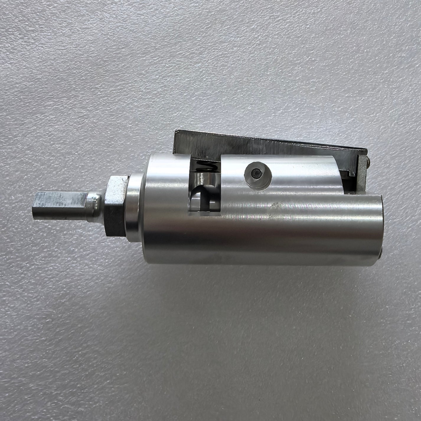 Electric PE pipe scraper side view with sleeve cutter for oxide layer removal