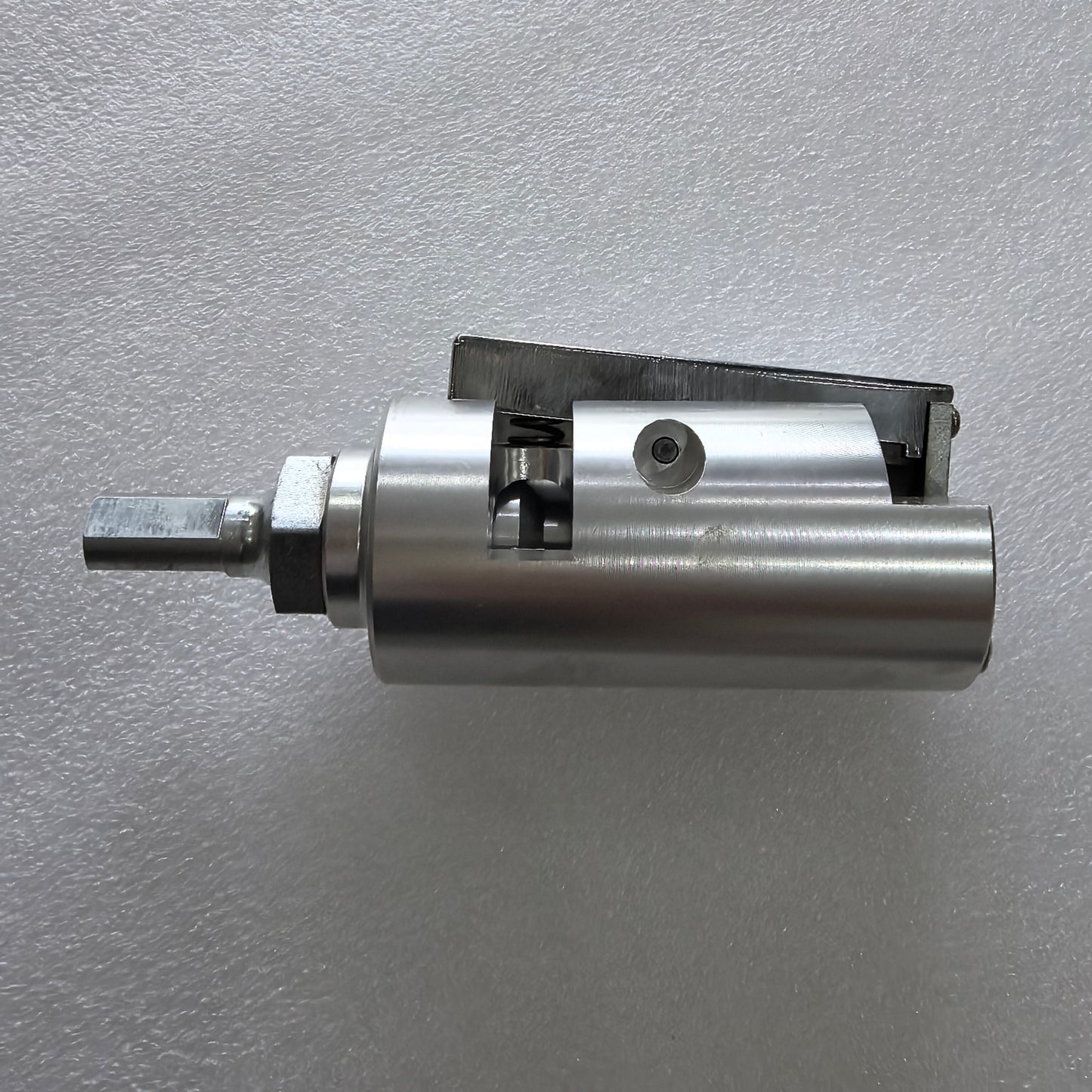 Electric PE pipe scraper side view with sleeve cutter for oxide layer removal