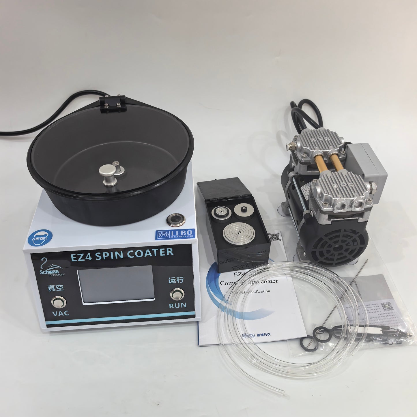 EZ4 SC4 laboratory spin coater for 4 inch wafer thin-film coating