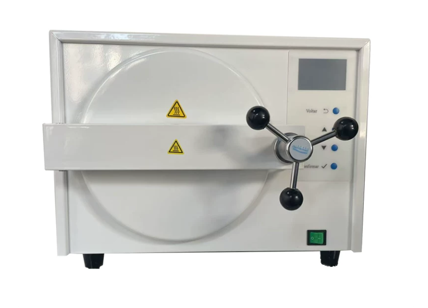 18L/23L Dental Salon Steam Autoclave Sterilizer, LCD Display Stainless Steel Chamber, Auto Drain, Optional Drying for Nail Lab Tools