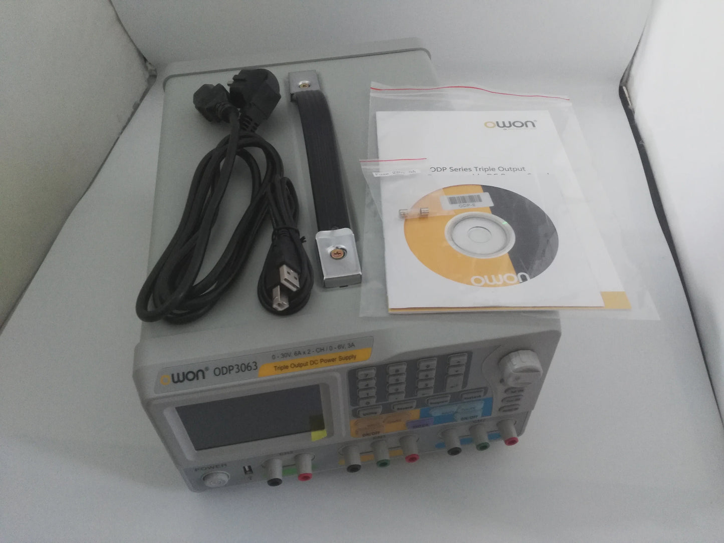 OWON ODP3063 3-CH Output With 2-CH 0-30V/6A And 0-6V/3A Programmable