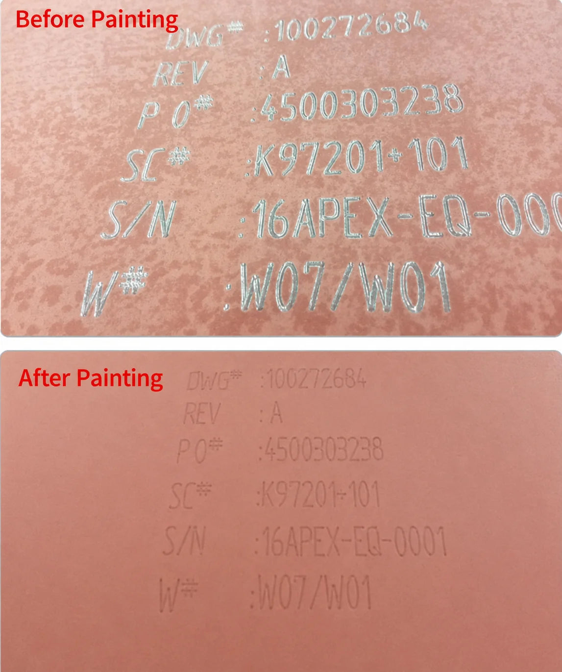 Portable Pneumatic / Electric Handheld Dot Peen Marking Machine for Vehicle Chassis VIN product image 5