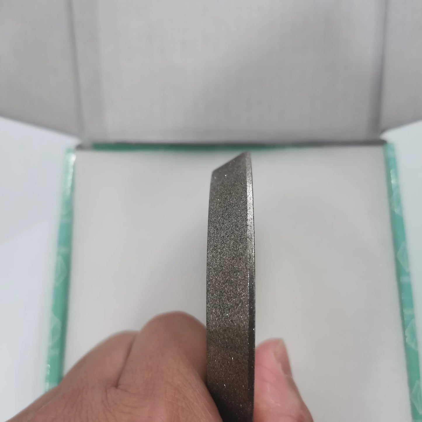 CBN SDC Diamond Grinding Wheel for Drill Bit Sharpener | 60 Degree | 78mm OD 12.7mm Arbor product detail image 5