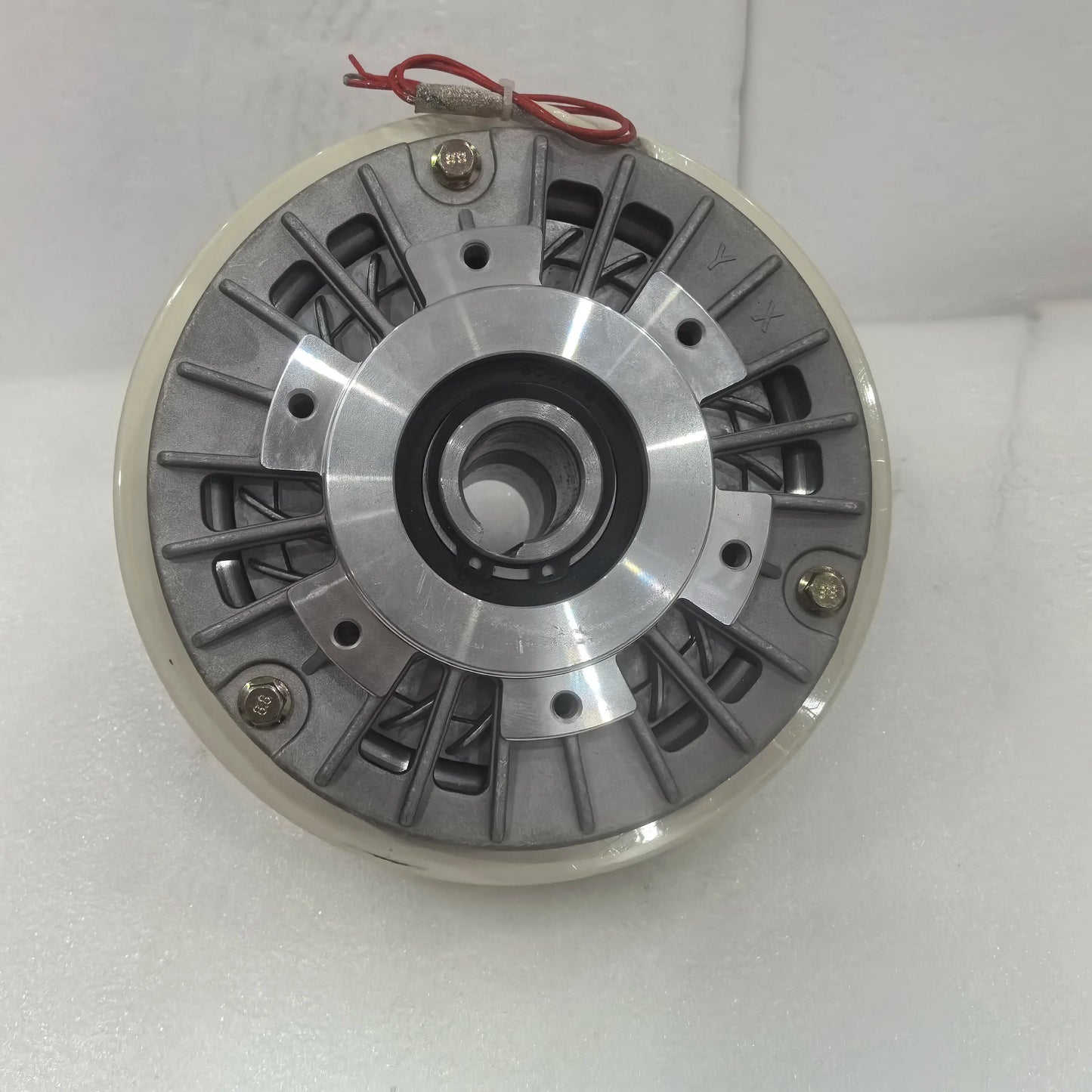 DC24V Magnetic Powder Clutch Hollow Shaft 6Nm 12Nm 25Nm for Tension Control Winding Printing product image 4
