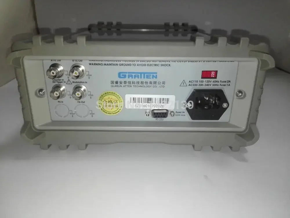 ATF20B+ Dual Channel DDS Function Signal Generator | 20MHz 100MSa/s Arbitrary Waveform product detail image 4